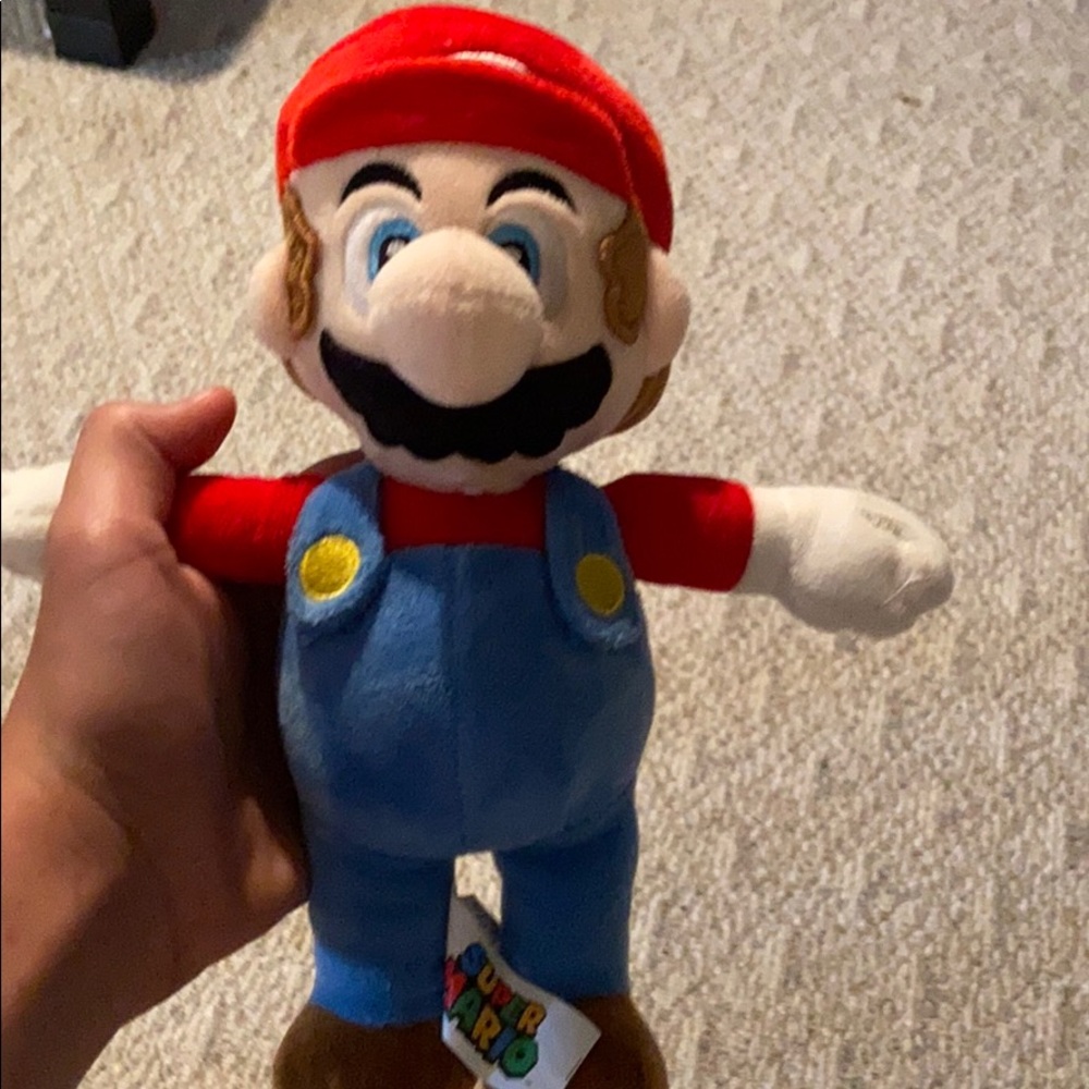 Mario stuffed animal